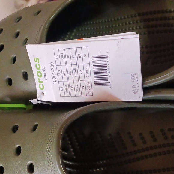 Crocs classic army green clogs - Picture 5 of 5